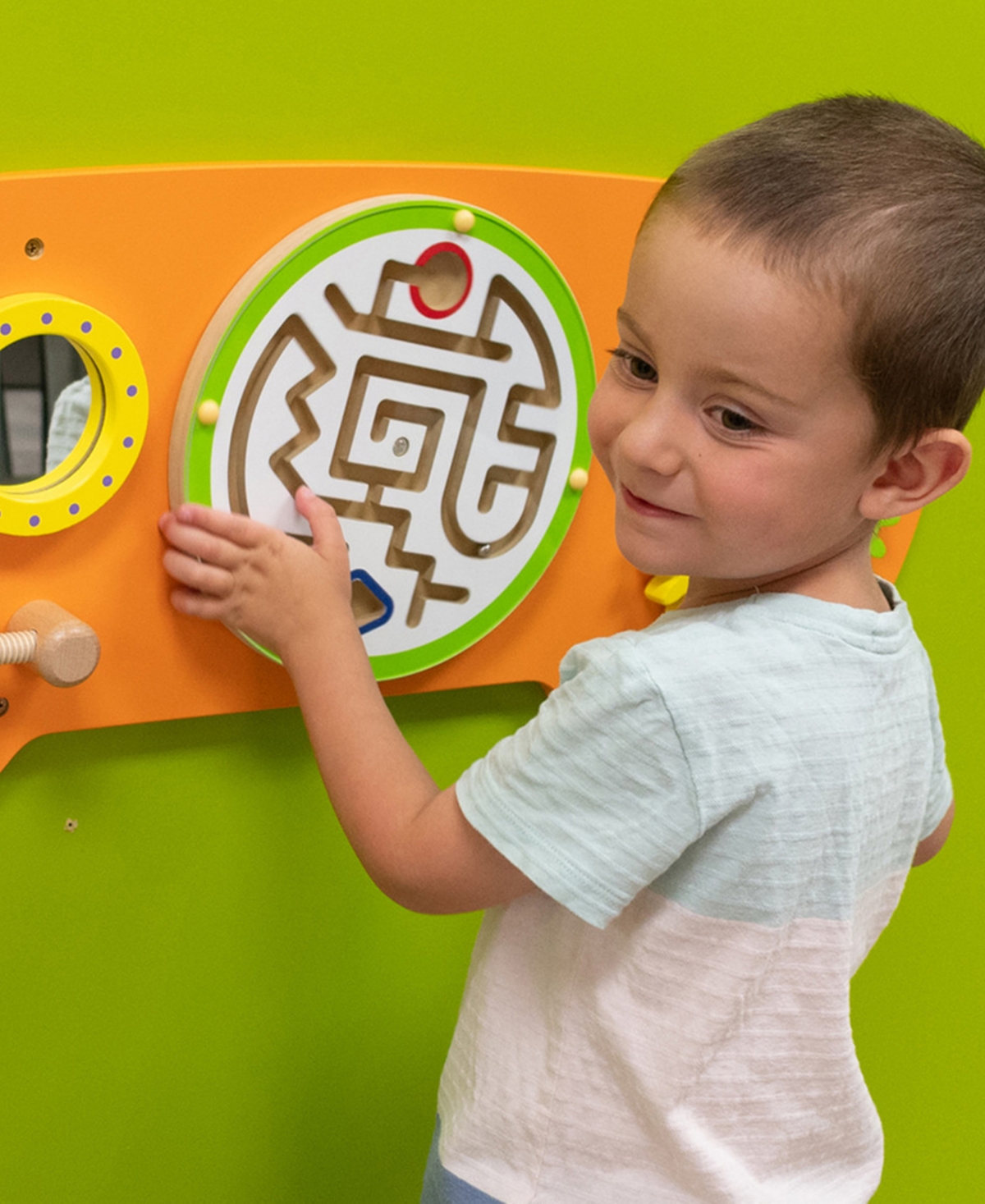 Learning Advantage Bear Activity Wall Panel Activity Center In Multi
