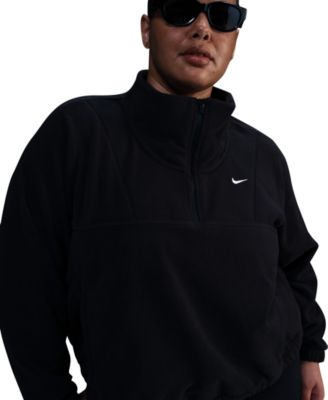 Nike - Plus Size One Therma-FIT 1/2-Zip Fleece Top