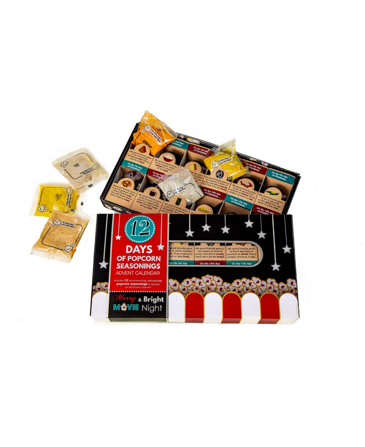 Wabash Valley Farms Merry Bright Popcorn And Seasonings Delight, 13 Piece In No Color