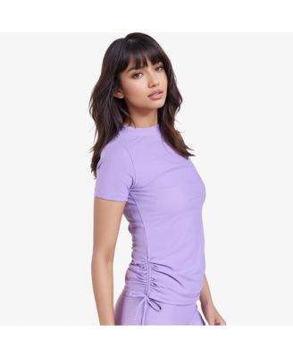 Plus Size Mock Neck Adele Swim Top