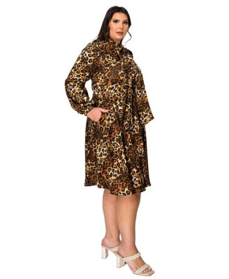 Plus Size Zayleigh Flare Dress