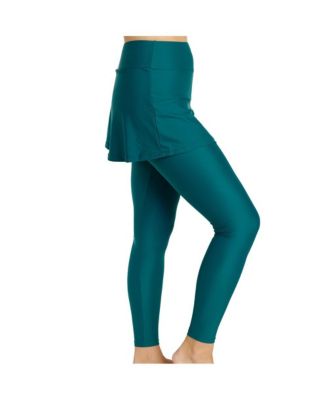 Women's Skirted Long Swim Leggings