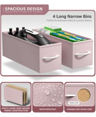 Narrow 4 Drawers Dresser