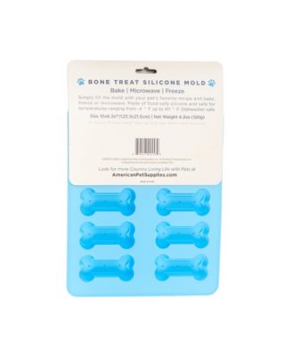 Bone-Shaped Silicone Baking Tray (10-Cavity Mold) – for Dog Treats