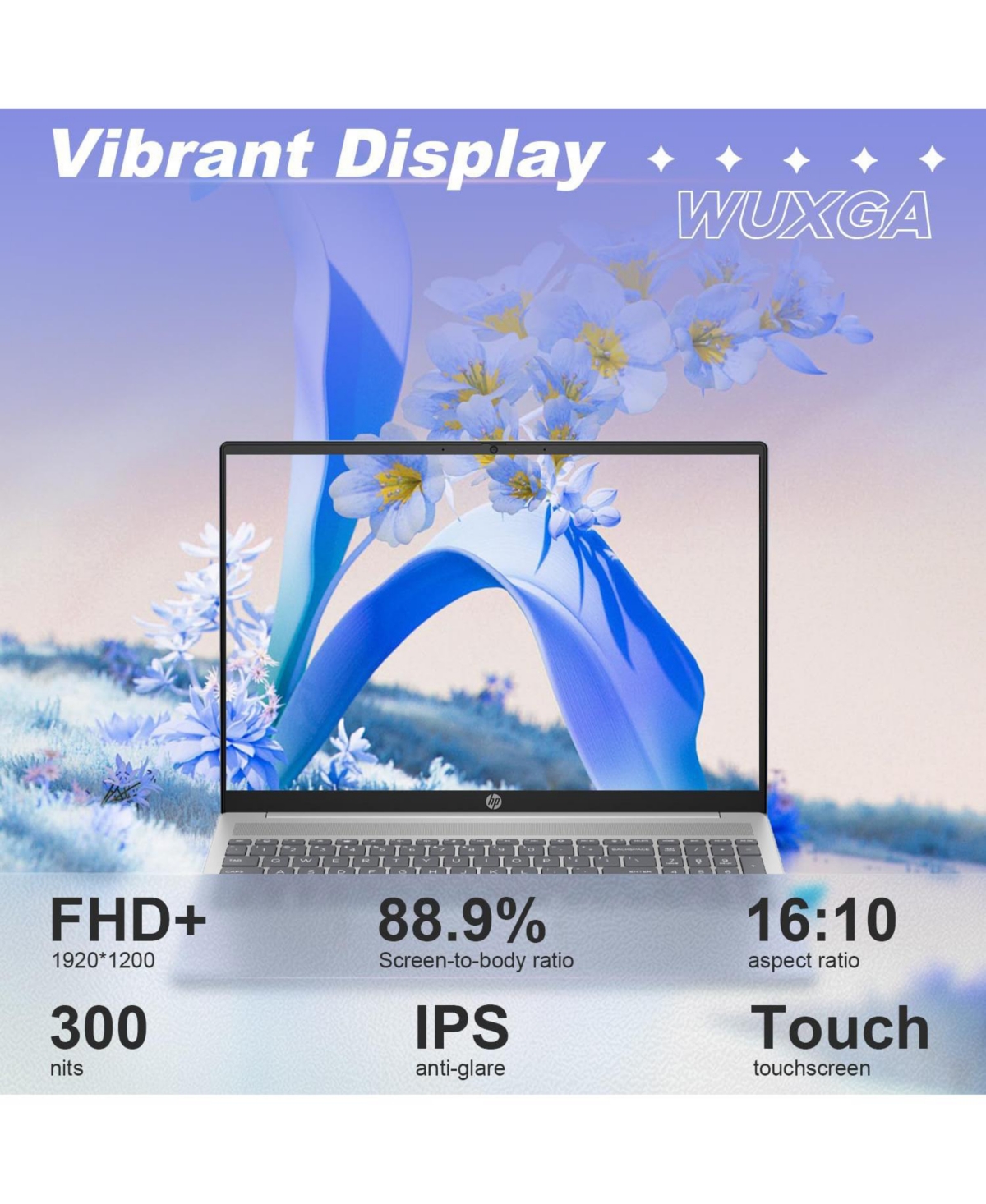 Hp Pavilion Traditional Laptop Intel Core 7 32GB Ram Intel Integrated Graphics 512GB Ssd Storage Windows 11 Home 60Hz