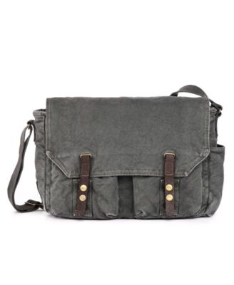 Coastal Canvas Messenger Bag
