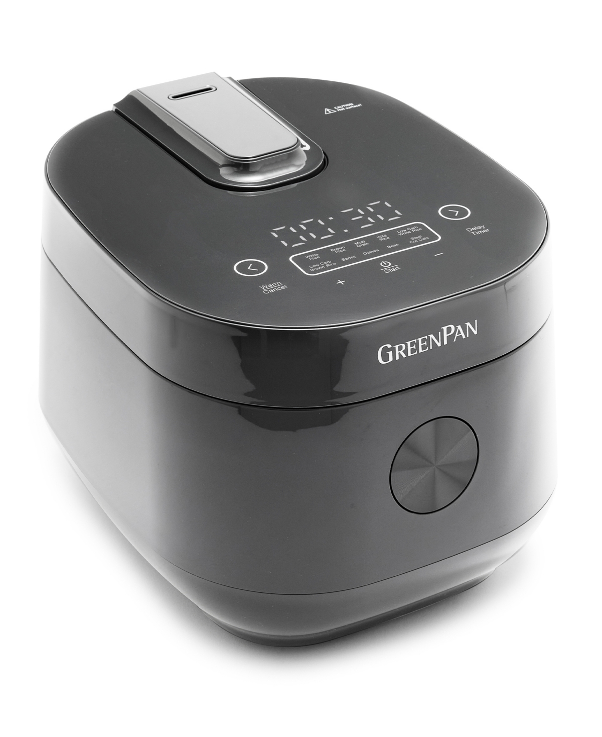 Greenpan 8-cup Bistro Carb-reducing Rice Cooker In Graphite