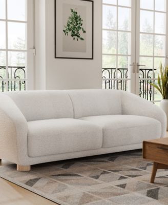 88" Waxley Chenille Slope Arm Sofa
