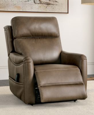 33" Starbright Artificial Leather Power Recliner Lift Chair