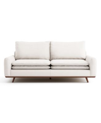83" Kasi Cotton Round Arm Sofa