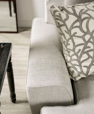 101" Sedrev Linen Track Arm Sofa