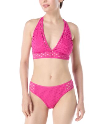 Womens Crochet Bikini Top Bottoms