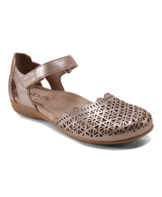 Women's Bronnie Perforated Two-Piece Flat Sandals