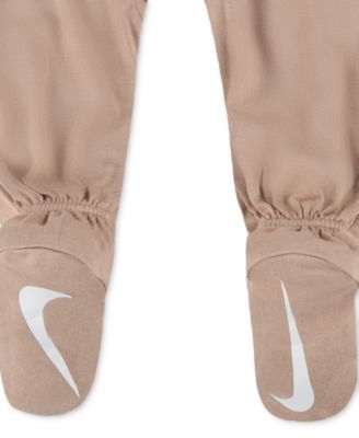 Baby Essentials Viscose Long-Sleeve Footed Coveralls, 2 Pack