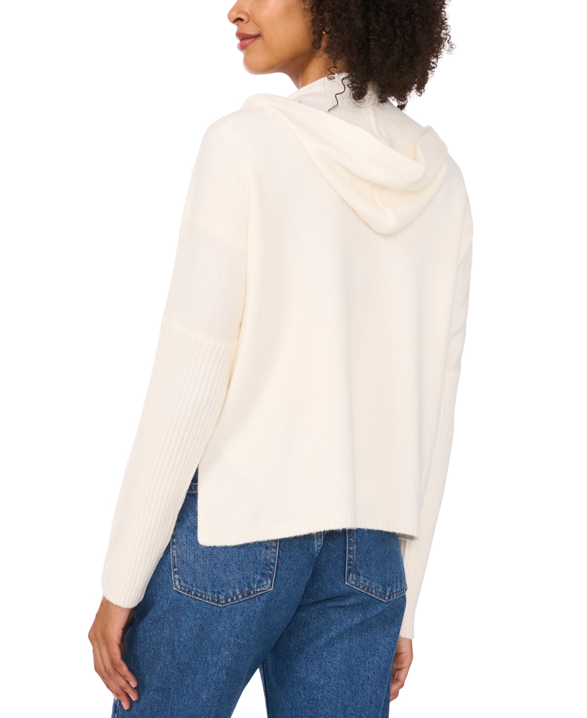 Vince Camuto Women's Full-Zip Sweater Hoodie