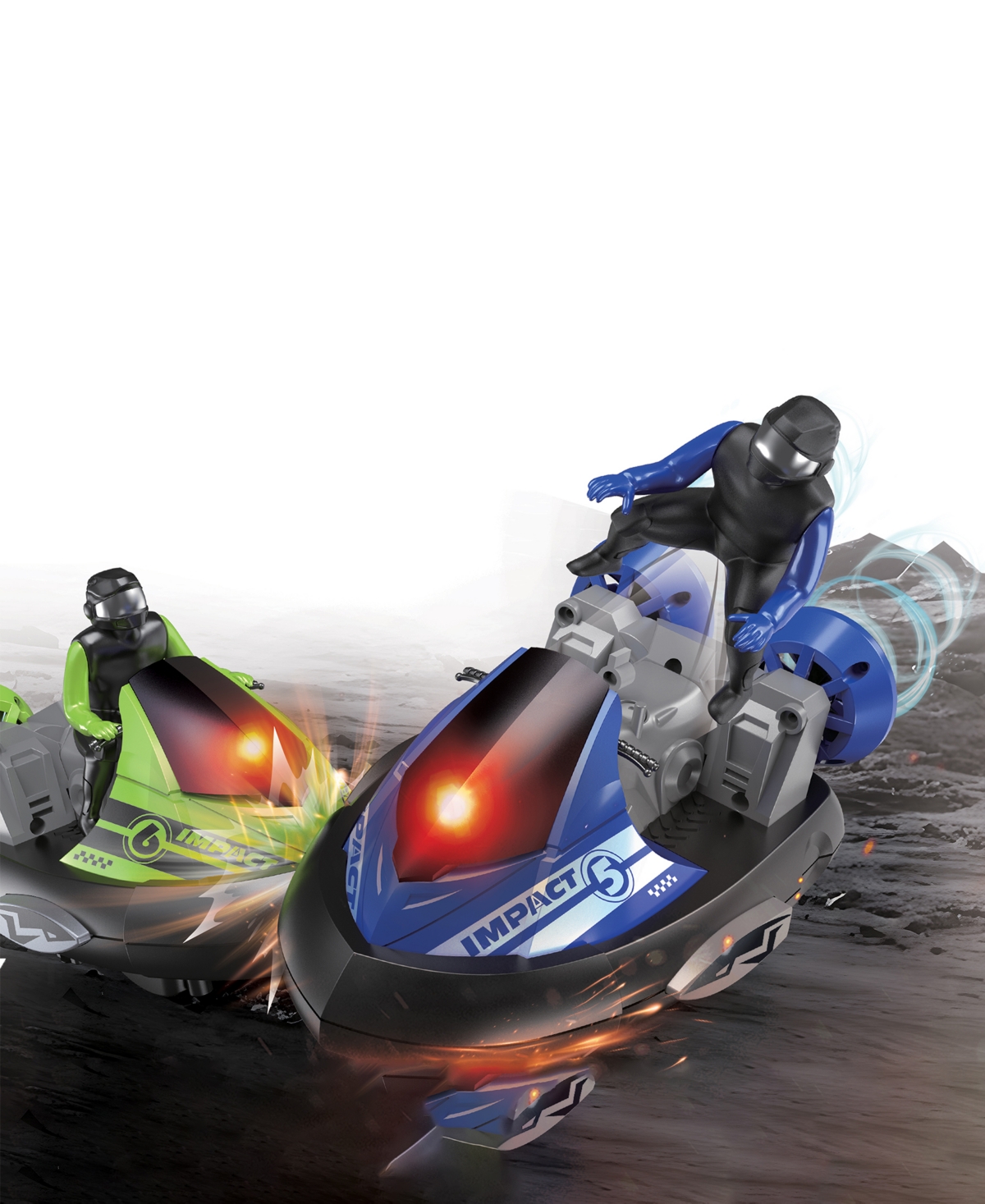 Flipo Remote Control Battle Jets 2-pack In Blue And Green