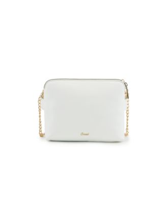 Lila Quilted Double Zip Crossbody Bag