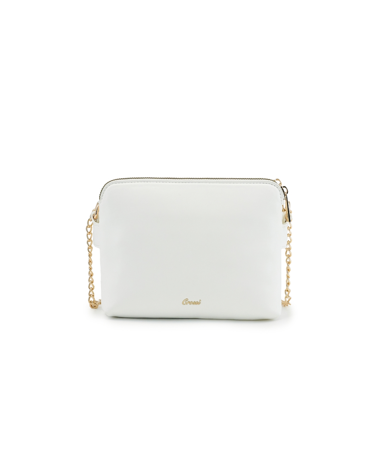 Like Dreams Lila Quilted Double Zip Crossbody Bag