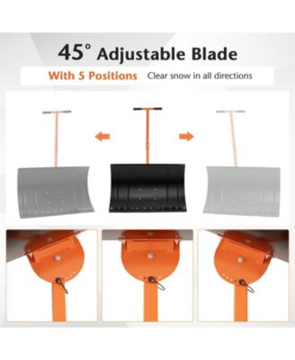 29 Inches Snow Pusher for Driveway