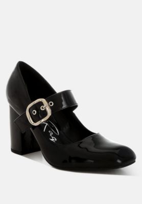 Womens Primula Block Heel Mary Jane Sandals