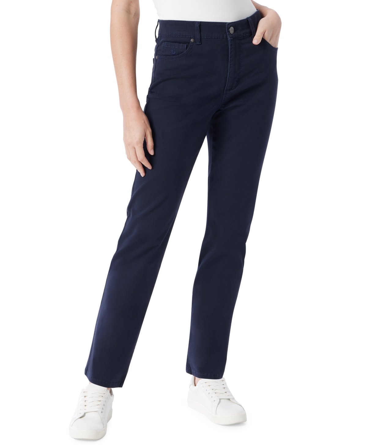 Gloria Vanderbilt Women's Dream High-Rise Straight Jeans