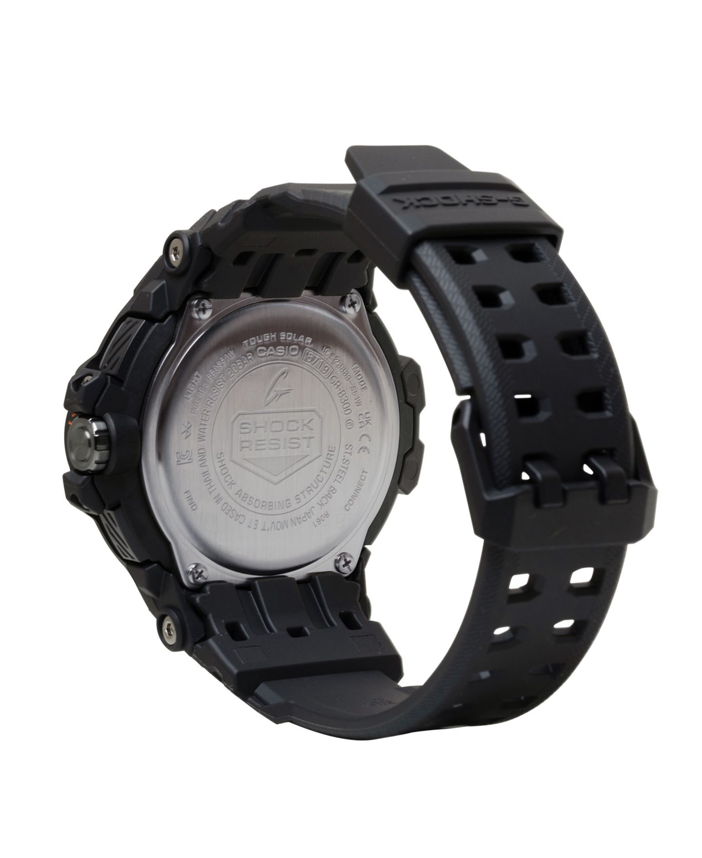 Мужские часы G-Shock Black Resin Watch, 54.7mm, GRB300EC-1A — фото 2
