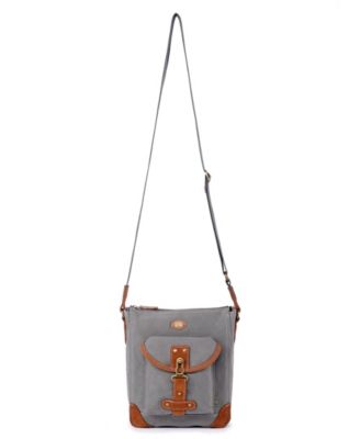 Dolphin Canvas Crossbody Bag