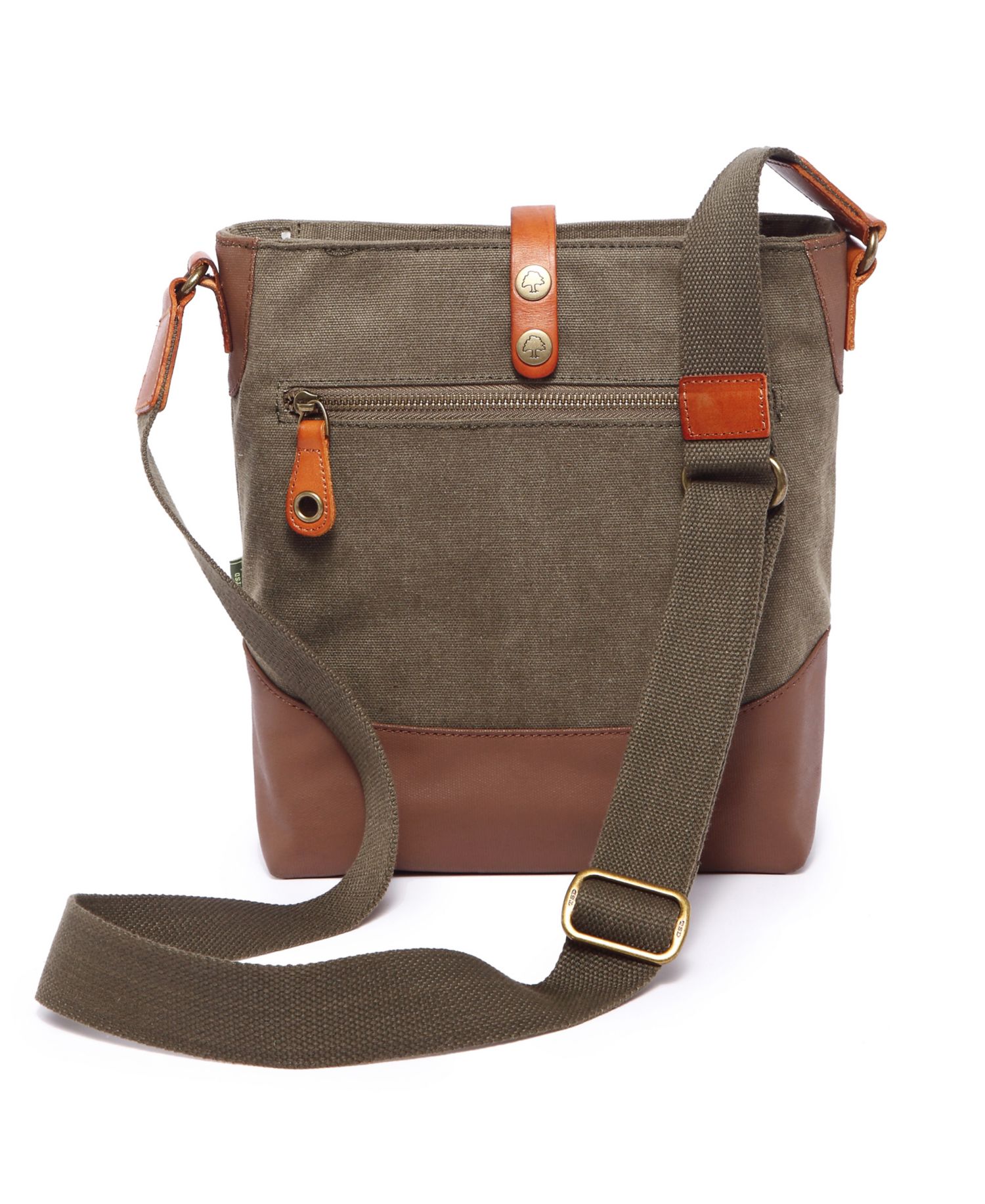 Redwood Canvas Crossbody Bag