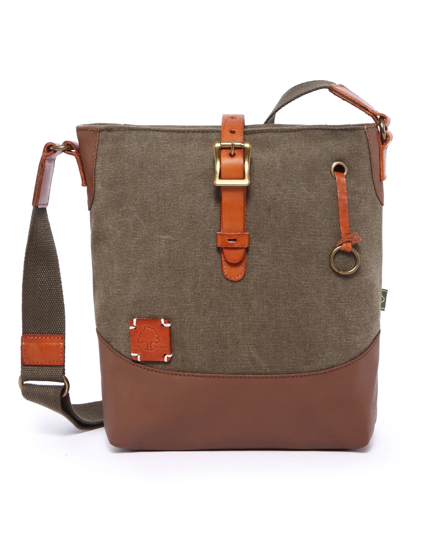 Redwood Canvas Crossbody Bag