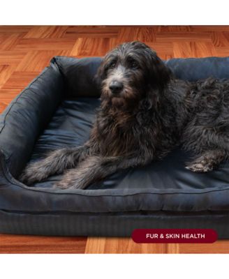 Calming Dog Bed with Mulberry Silk – Soft, Washable & Hypoallergenic