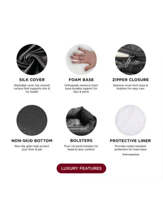 Mulberry Silk Dog Bed