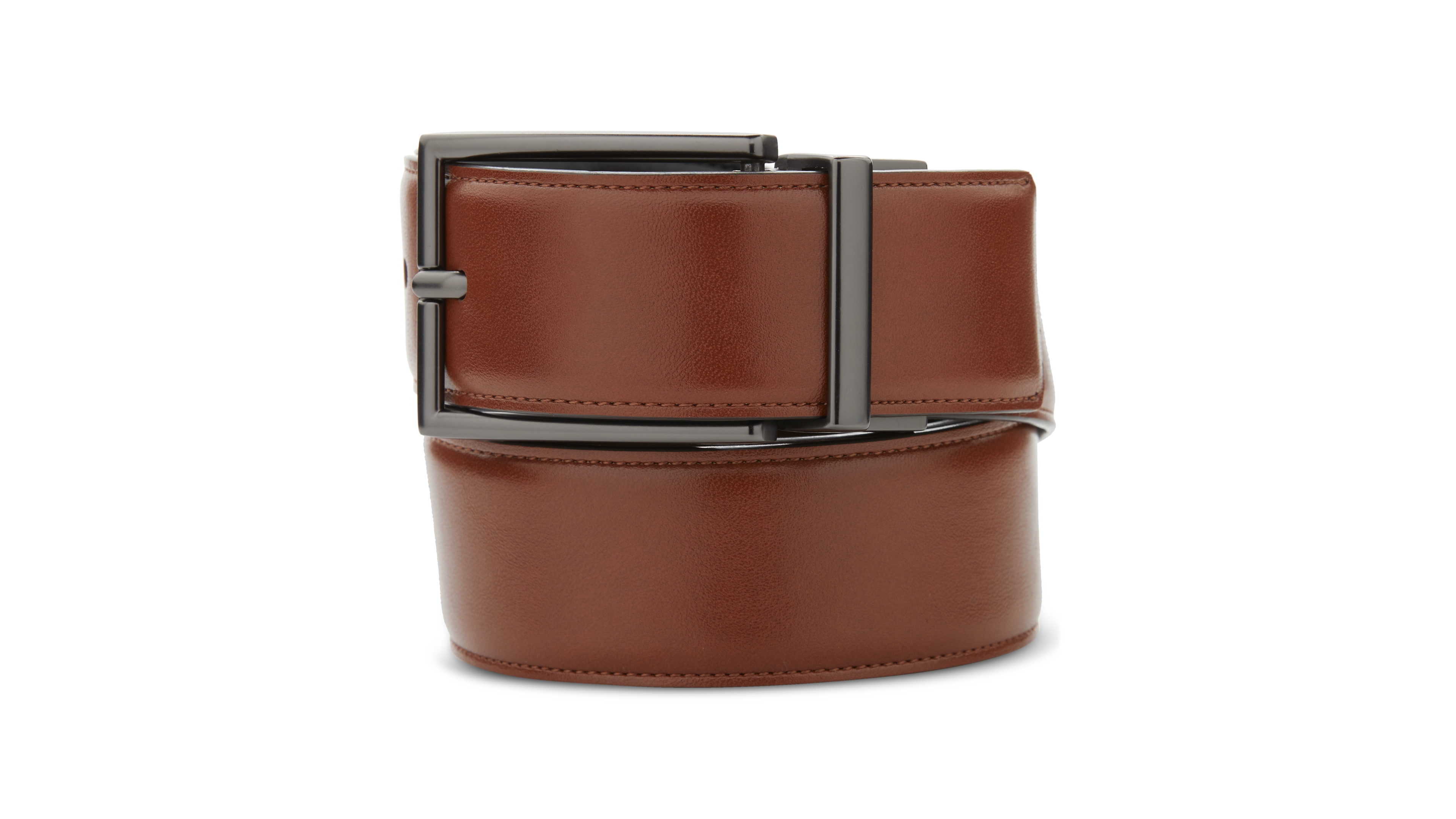 Perry Ellis Portfolio Men's Bonded Leather Belt