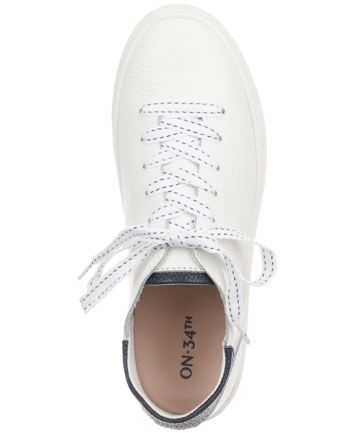 On 34th Women's Parkss Lace-Up Sneakers, Exclusively at Macy's -Navy