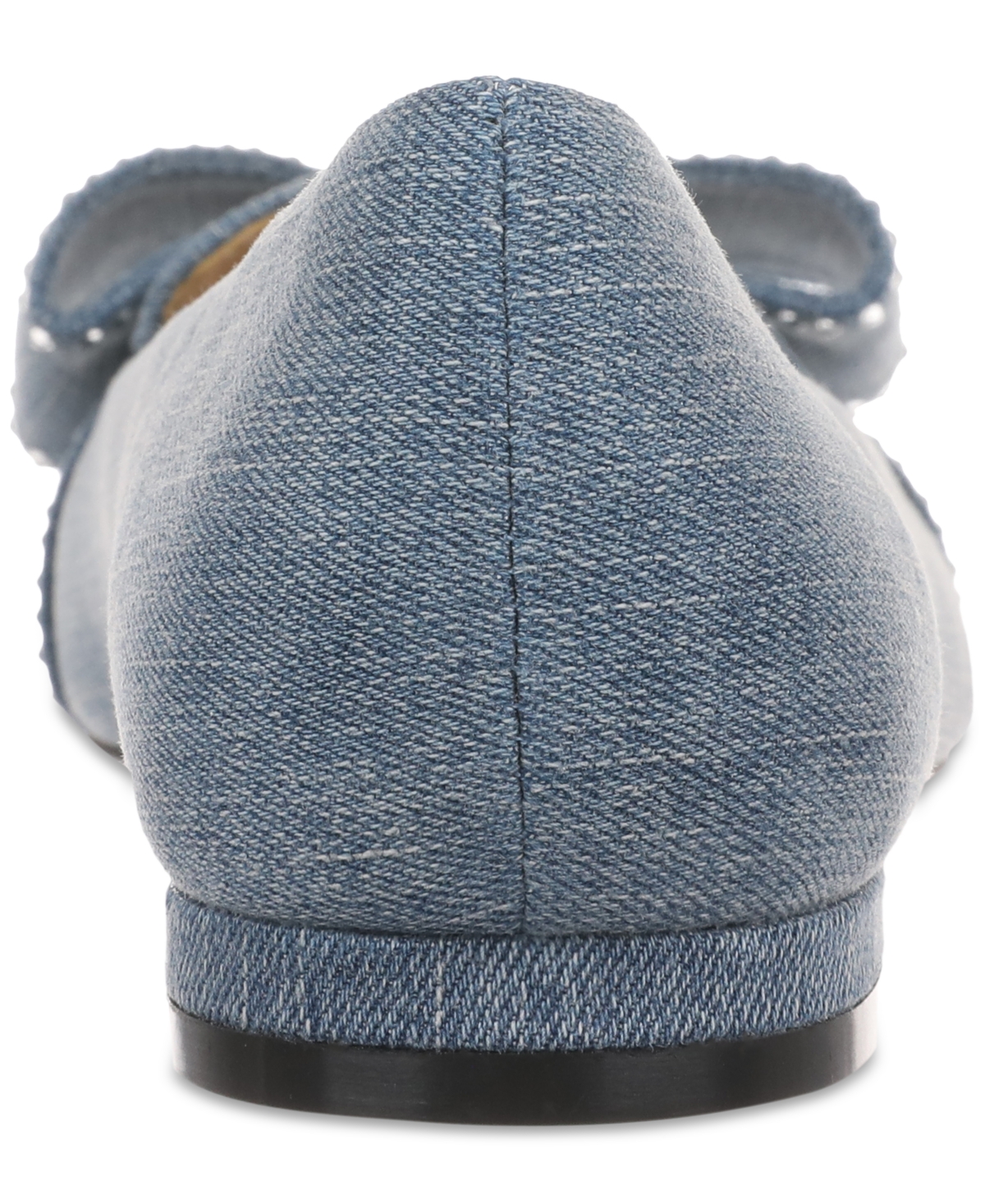 On 34th Women's Kaete Bow Flats, Exclusively At Macy's In Denim