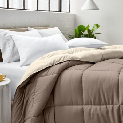 66" x 92" Reversible Down Alternative Comforter Twin/Twin XL