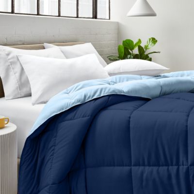 82" x 86" Reversible Down Alternative Comforter Full