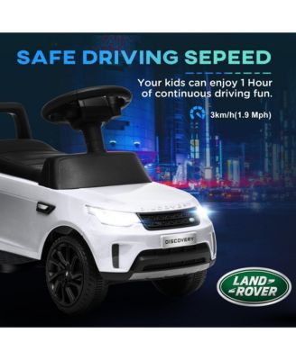 2 in 1 Land Rover Licensed 6V Ride On Car, Sliding Car, Light