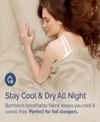 Rayon from Bamboo 4 Piece Deep Pocket Cooling Sheet Set