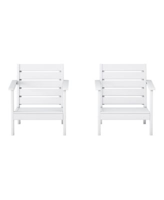 Outdoor Patio HDPE Deep Seating Armchair