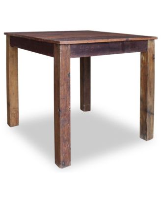 Dining Table Mixed Recycled Wood 32.3"x31.5"x29.9"