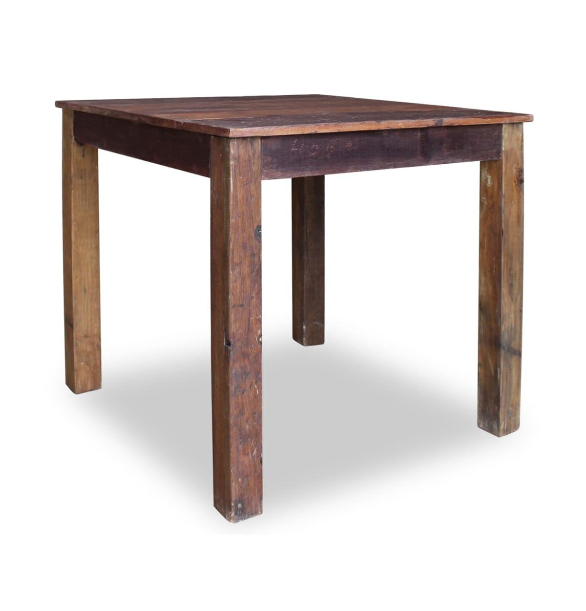 vidaXL Dining Table Mixed Recycled Wood 32.3