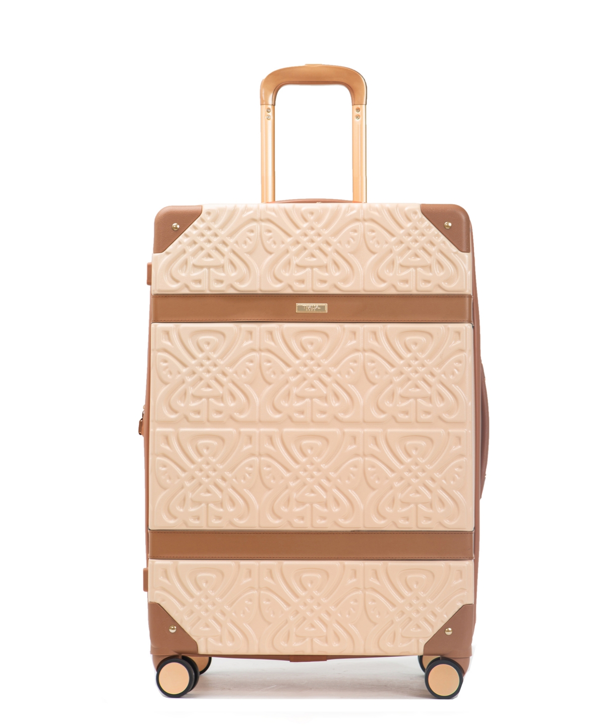 Thalia Sodi Morocco Trunk 30" Expandable Luggage In Cream