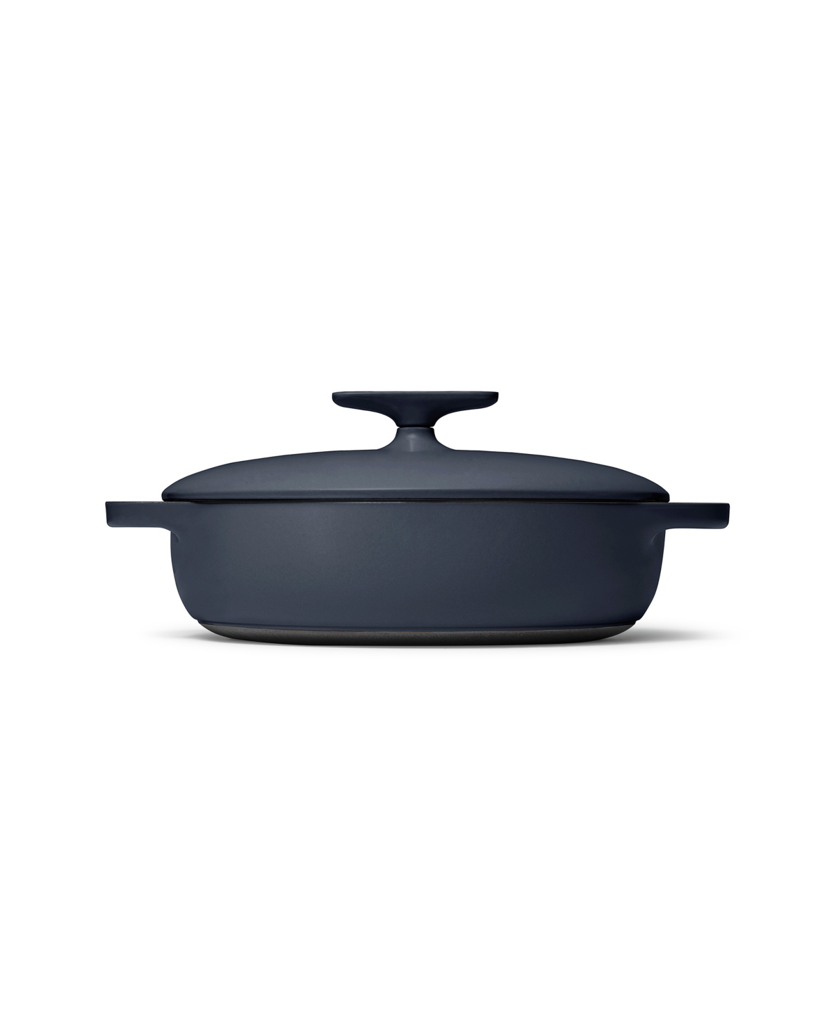 Caraway Cast Iron 3.5-quart Braiser With Domed Lid In Midnight Blue