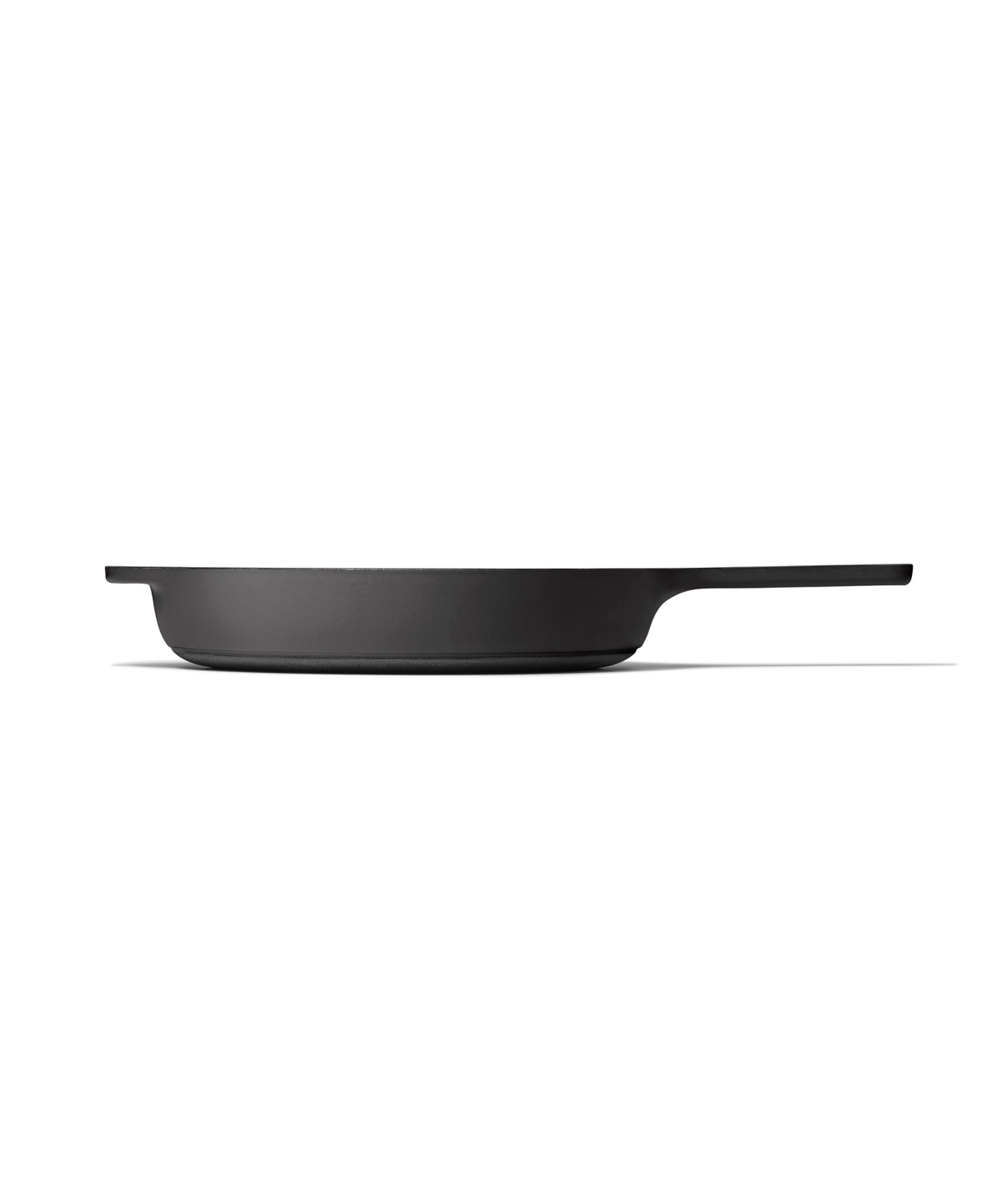 Caraway 10.5-inch Enameled Cast Iron Skillet In Charcoal