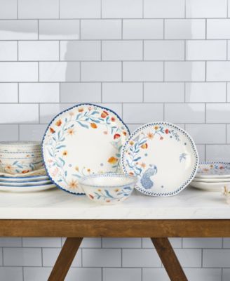 Gracie 12 Pc. Dinnerware Set, Service for 4