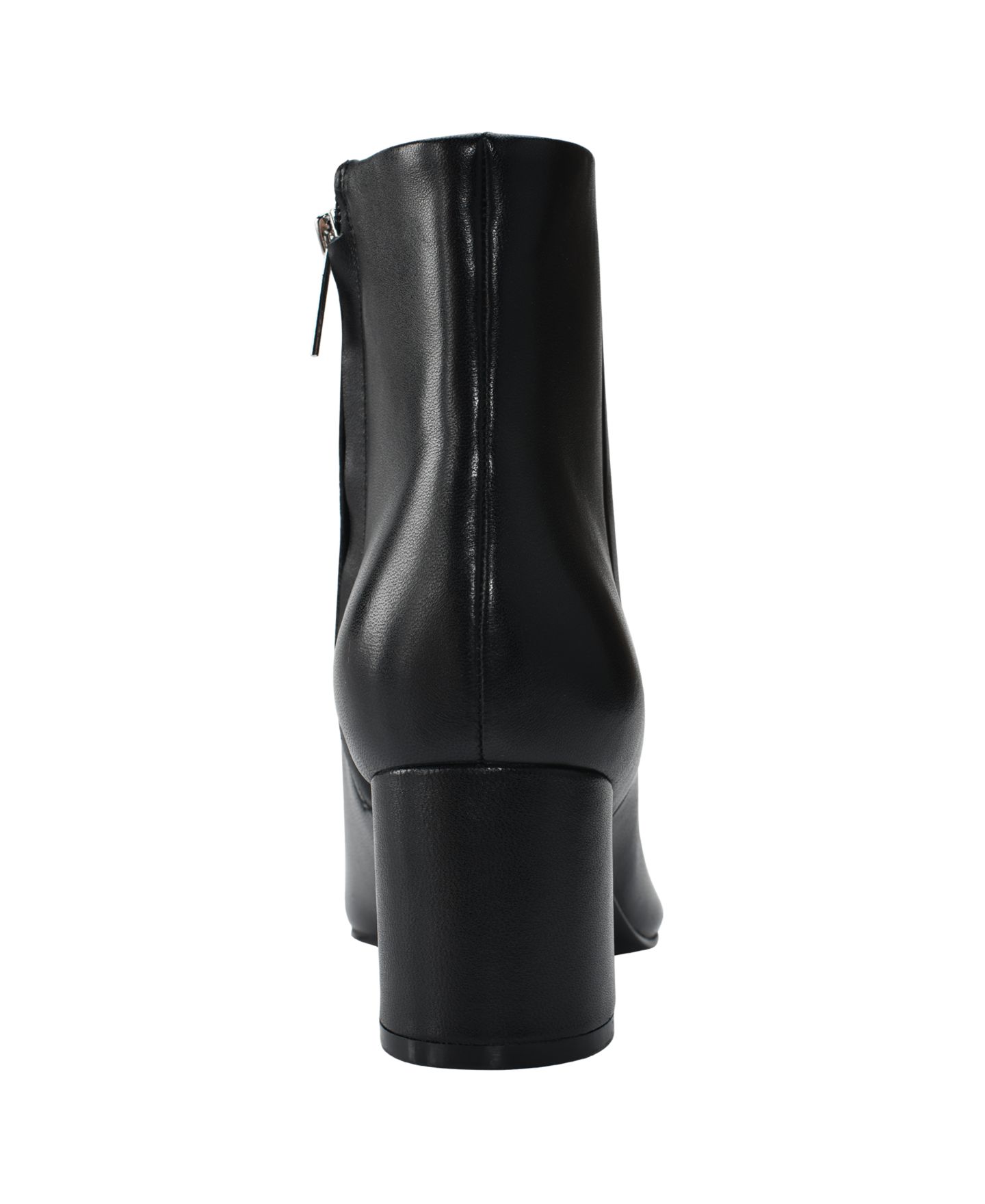 Женские ботинки Marc Fisher LTD Jarli Block Heel Dress Booties, цвет: Чёрный кожаный — фото 3