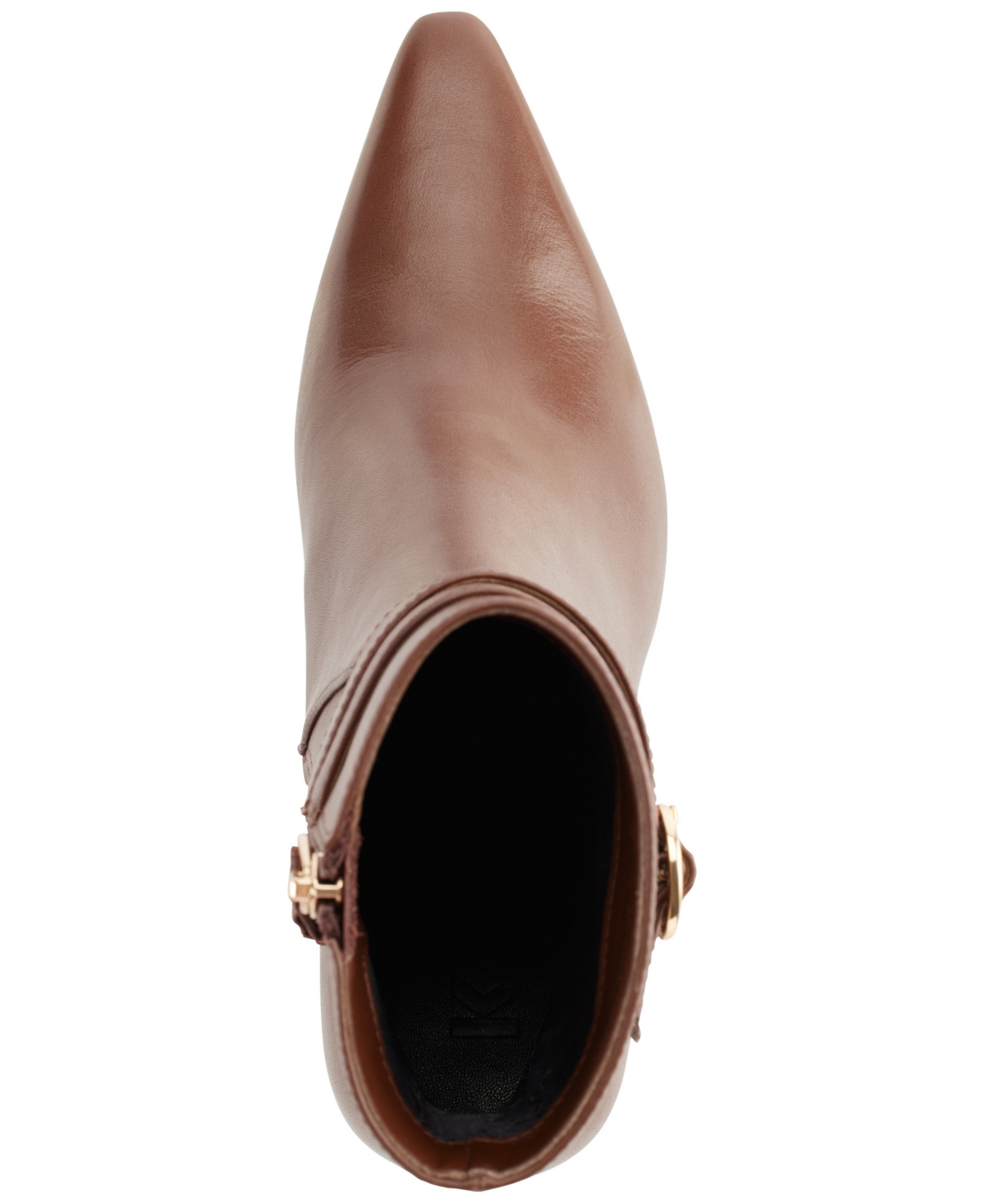 Karl Lagerfeld Paris Karly Bootie In Cognac