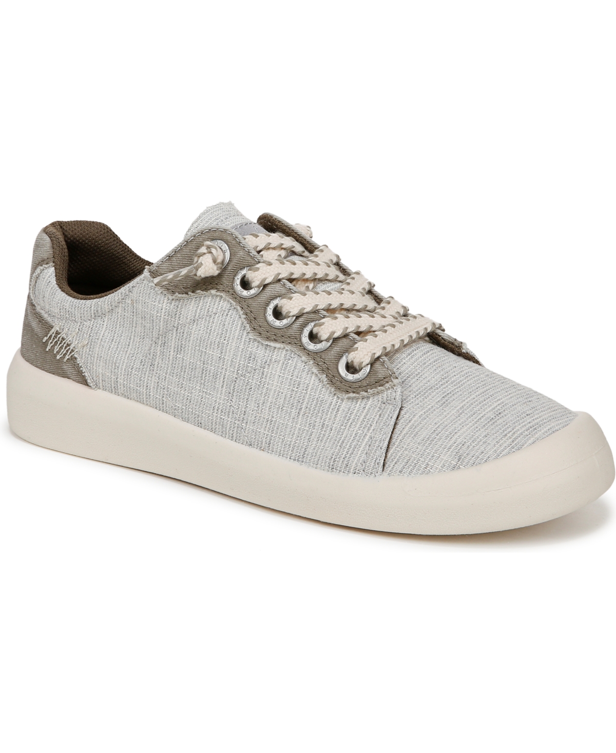 Shop Blowfish Malibu Women's Boardwalk Lace Up Sneakers In Grey Fabric