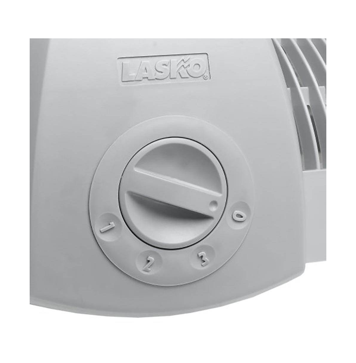 Lasko 20 Inch Cyclone Portable Full-Tilt Floor or Wall Mount Pivoting Fan,- White