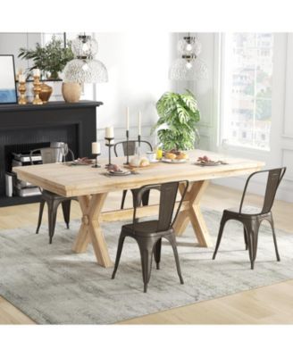 4 Pcs Modern Bar Stools with Removable Back and Rubber Feet-Gun